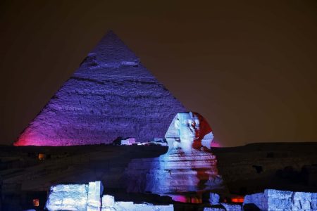 Sound and Light Show at the Pyramids