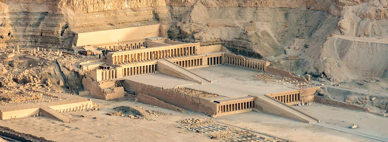 A-wonderful-picture-of-Hatshepsut-Temple Guide to Luxor Temples